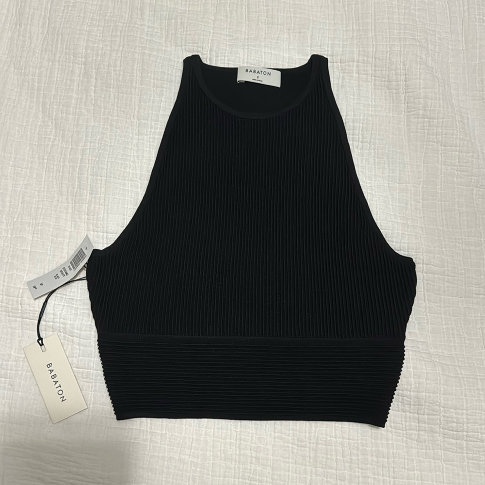 BABATON sculpt knit tank